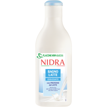 NIDRA BAGNOSCHIUMA LATTE IDRATANTE BIANCO 750 ML