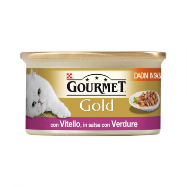 GORMET GOLD DADINI VITELLO E SALSA VERDURE GR.85
