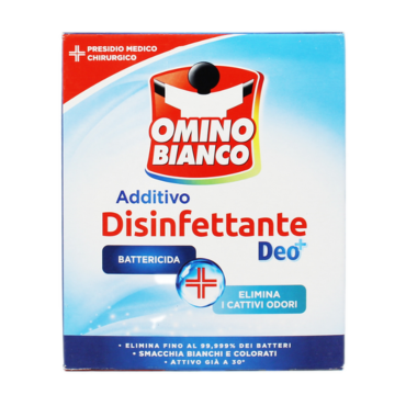 OMINO BIANCO ADDITIVO DISINFETTANTE DEO+ 450 G