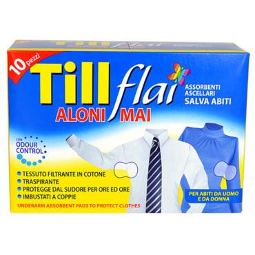 TILL FLAI ASSORBENTE ASCELLARE 10 PZ