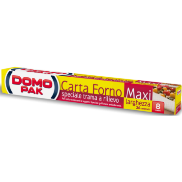 DOMOPAK CARTA FORNO TRAMA A RILIEVO MAXI LARGHEZZA 36 CM - 8 METRI