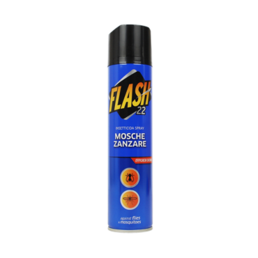 FLASH 22 INSETTICIDA SPRAY MOSCHE E ZANZARE 250 ML
