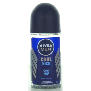 NIVEA FOR MEN DEODORANTE ROLL ON 48H COOL KICK 50 ML