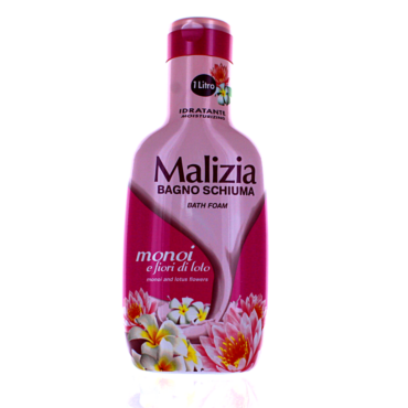 MALIZIA BAGNOSCHIUMA MONOI E FIORI DI LOTO 1000 ML