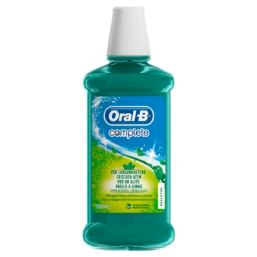 ORAL-B COMPLETE COLLUTORIO SENZA ALCOOL MENTA FRESCA 500 ML