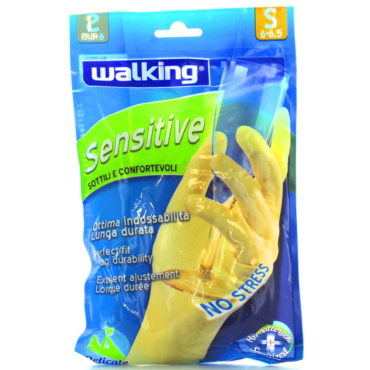 WALKING GUANTO SATINATO SENSITIVE TAGLIA SMALL 6-6 1/2