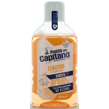 PASTA DEL CAPITANO COLLUTORIO ZENZERO CON ANTIBATTERICO 400 ML