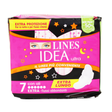 LINES IDEA ULTRA ALI FLUSSI ABBONDANTI 7 PZ
