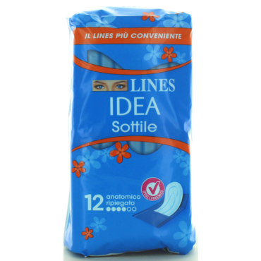 LINES IDEA RIPIEGATO ANATOMICO NEW 12PZ