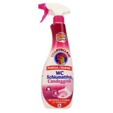 CHANTECLAIR FORZA ED IGIENE WC SCHIUMATTIVA CANDEGGINA SPRAY 625 ML