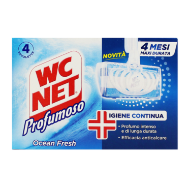WC NET PROFUMOSO TAVOLETTA OCEAN FRESH NEW 4PZ