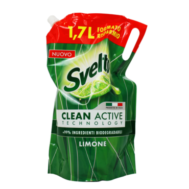 SVELTO PIATTI LIMONE ECO RICARICA BUSTA LITRI 1,7