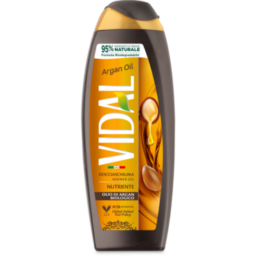 VIDAL DOCCIA SCHIUMA250 ML ARGAN OIL