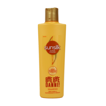 SUNSILK SUPER FUSION SHAMPOO BYE BYE DANNI 220 ML