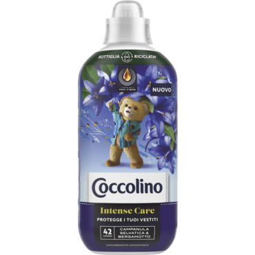 COCCOLINO AMMORBIDENTE CONCENTRATO CAMPANULA SELVATICA & BERGAMOTTO 42 LAVAGGI 980 ML