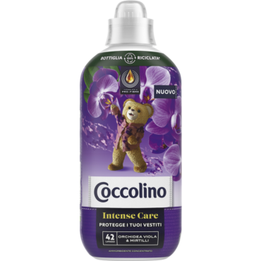 COCCOLINO AMMORBIDENTE CONCENTRATO ORCHIDEA VIOLA & MIRTILLO 42 LAVAGGI 980 ML