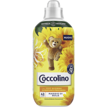 COCCOLINO AMMORBIDENTE CONCENTRATO RAGGIO DI SOLE 42 LAVAGGI 980 ML