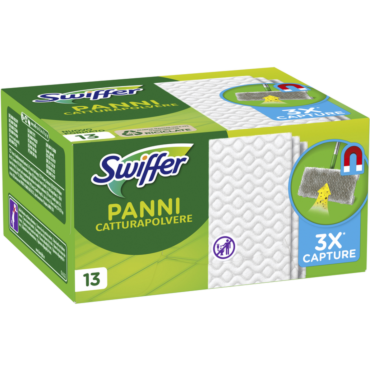 SWIFFER PANNI CATTURAPOLVERE PER SCOPA SWIFFER - RICARICA 13 PANNI