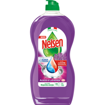 NELSEN DETERSIVO LIQUIDO PIATTI ACETO E LAVANDA 850 ML