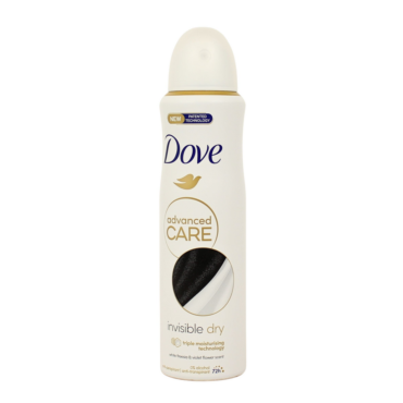 DOVE DEO SPRAY INVISIBLE DRY ADVANCED CARE 150 ML