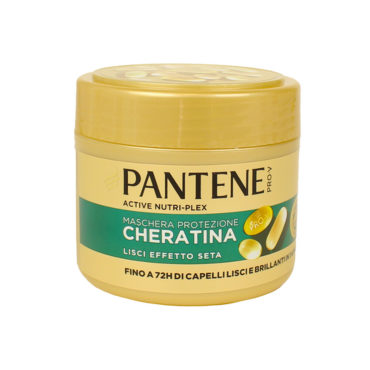 PANTENE NUTRI PLEX MASCHERA CAPELLI PROTEZIONE CHERATINA LISCI EFFETTO SETA 300 ML