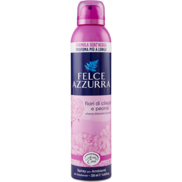 FELCE AZZURRA ARIA DI CASA SPRAY PER AMBIENTI FIORI DI CILIEGIO E PEONIA 250 ML