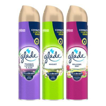 GLADE DEODORANTE SPRAY MIX 1 C/M 300 ML