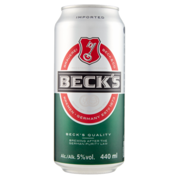 BECK'S BIRRA PILSNER TEDESCA LATTINA 44CL