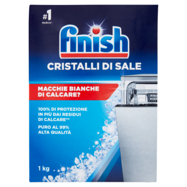 FINISH CRISTALLI DI SALE CURA LAVASTOVIGLIE 1000 G