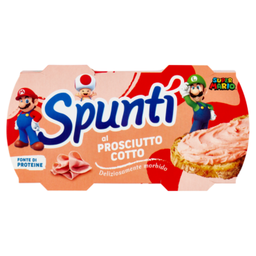 SPUNTÌ AL PROSCIUTTO COTTO 2 X 84 G