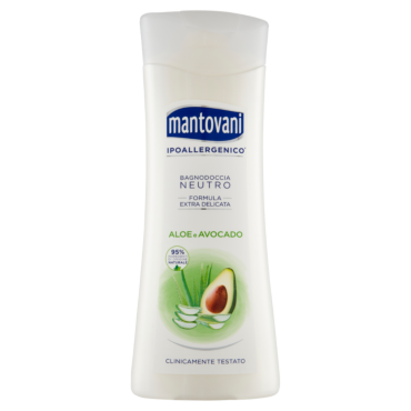 MANTOVANI BAGNODOCCIA NEUTRO ALOE E AVOCADO 400 ML