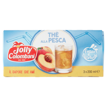 JOLLY COLOMBANI THÈ ALLA PESCA 3 X 200 ML