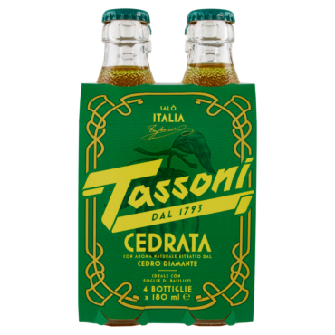 TASSONI CEDRATA 4 X 180 ML
