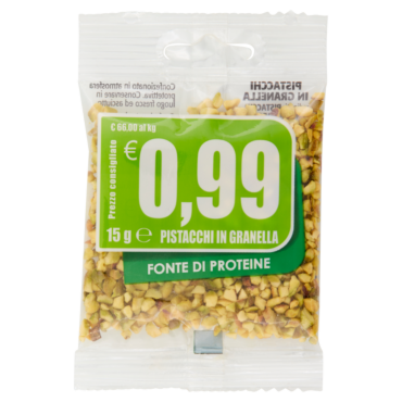 PISTACCHI IN GRANELLA 15 G