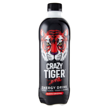 CRAZY TIGER ENERGY DRINK GUSTO ORIGINAL 500 ML