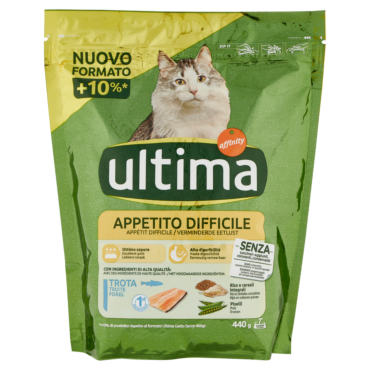ULTIMA CAT APPETITO DIFFICILE TROTA 440 G
