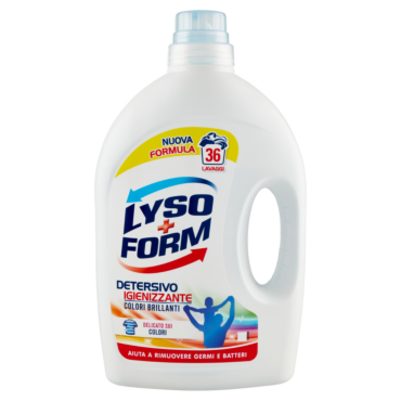 LYSOFORM DETERSIVO IGIENIZZANTE COLORI BRILLANTI 36 LAVAGGI 1,62 L