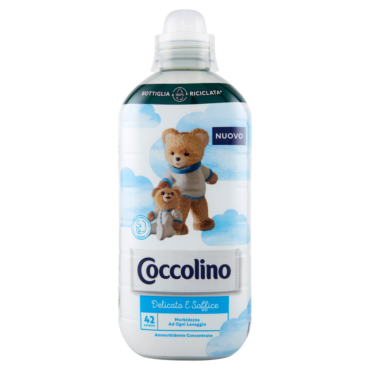COCCOLINO AMMORBIDENTE CONCENTRATO DELICATO & SOFFICE 42 LAVAGGI 980 ML
