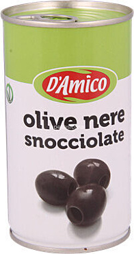 D'AMICO OLIVE NERE SNOCCIOLATE LAT GR 350
