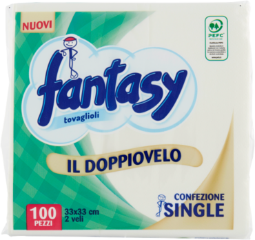 FANTASY TOVAGLIOLI 2 VELI 33X33 100 PZ