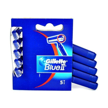 GILLETTE BLUE II USA E GETTA 5 PEZZI