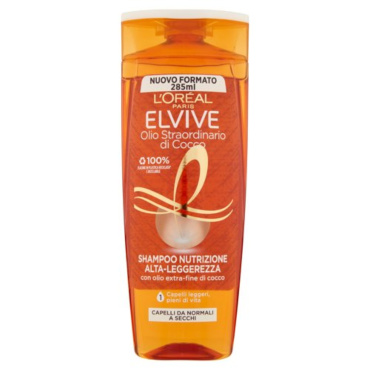 ELVIVE SHAMPOO OLIO STRAORDINARIO DI COCCO 285ML