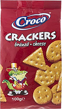 CROCO - CRACKERS CHEESE - 100 G