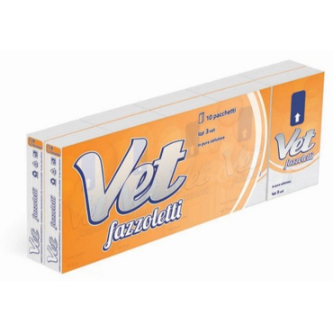 VET FAZZOLETTI 3 VELI X10