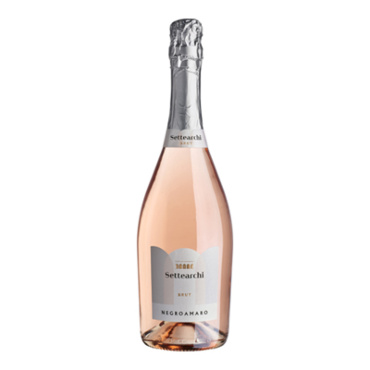 SETTEARCHI SPUMANTE BRUT NEGROAMARO ROSATO 11° CL.75