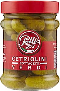POLLI - CETRIOLINI SOTTACETO VERDI 300GR