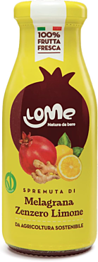 LOME - SUCCO DI MELAGRANA ZENZERO E LIMONE 200 ML.