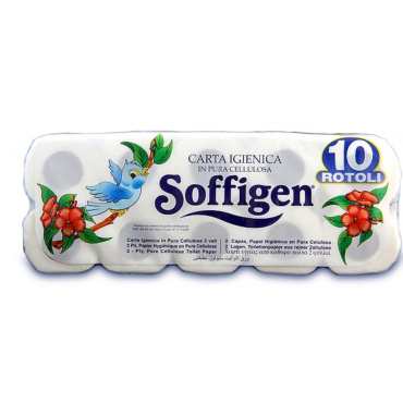 SOFFIGEN CARTA IGIENICA 10 ROTOLI 2 VELI
