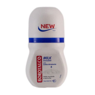 DEODORANTE BOROTALCO ROLL ON 50 ML MILK INVISIBILE