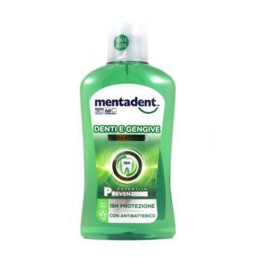 MENTADENT COLLUTORIO CON ZINC MINERAL DENTI E GENGIVE 500 ML